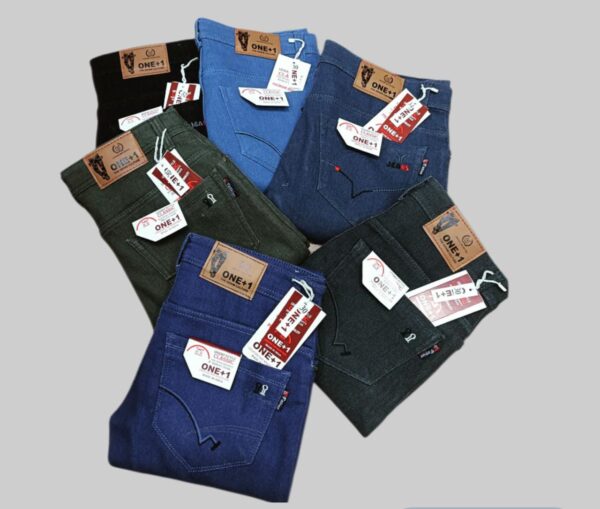 Men cotton jeans