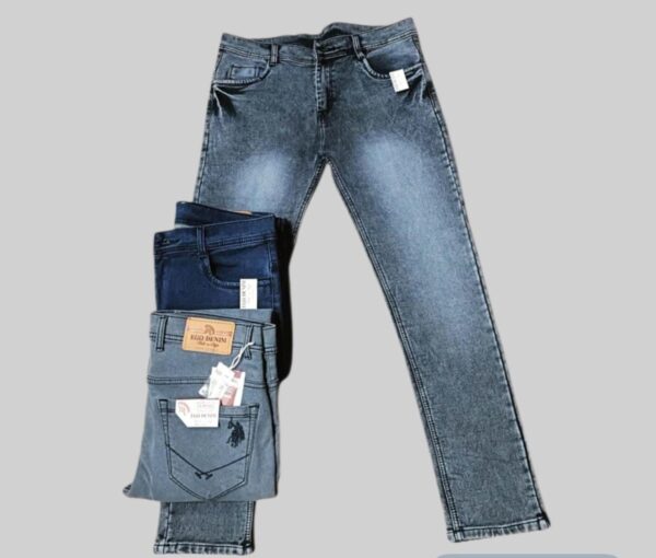 Men cotton jeans