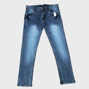Men knitting cotton jeans