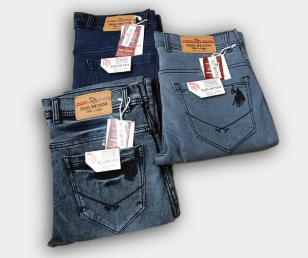 Men cotton jeans